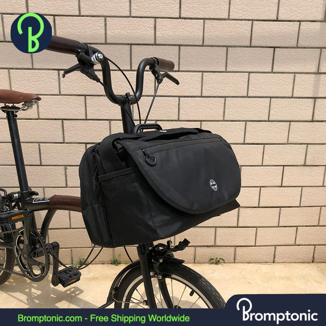 brompton basket bag rain cover Brompton Front Commuter Bag 15L – Laptop & Rain Cover Ready