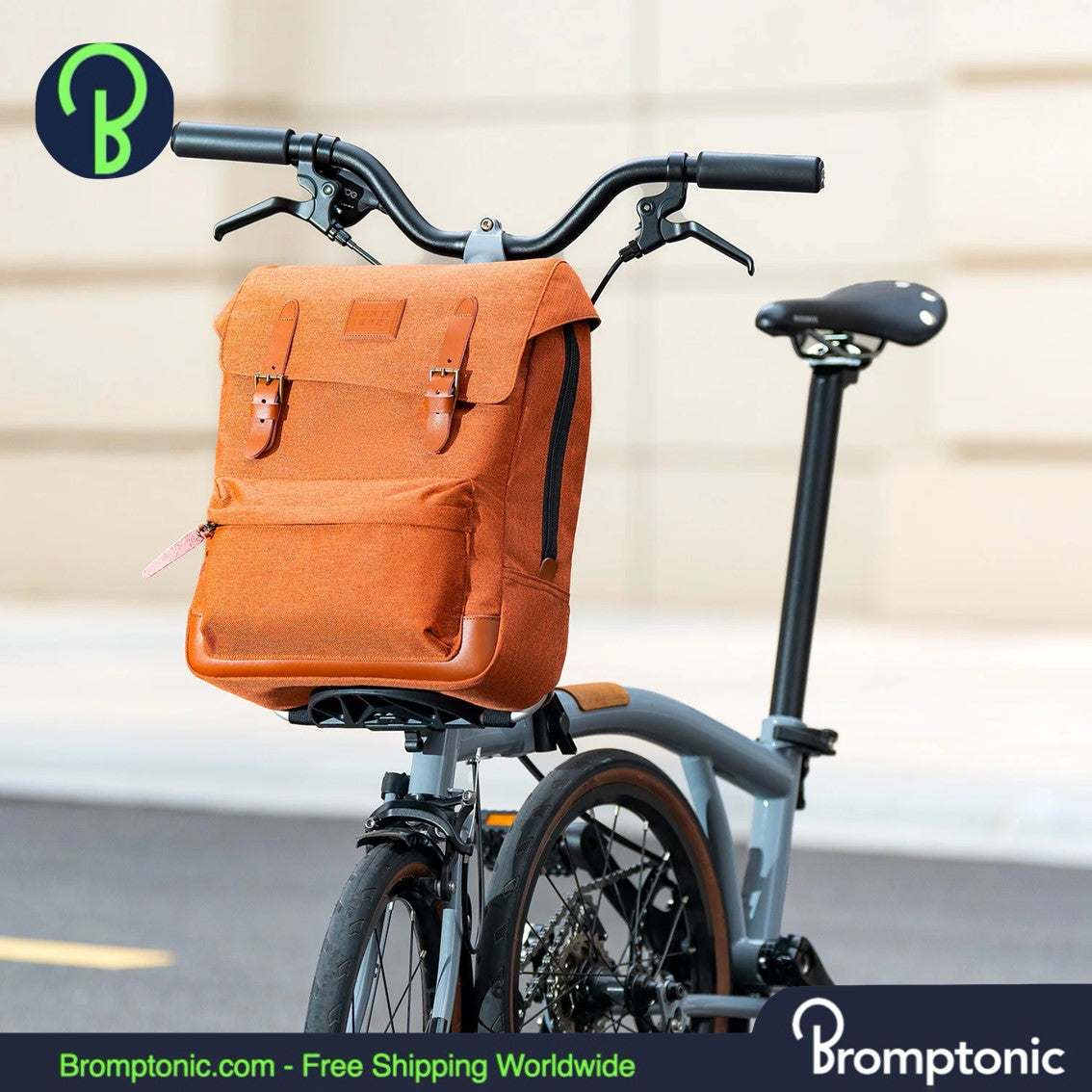 Mochila para bicicleta plegable Brompton Bolsa multifuncional r