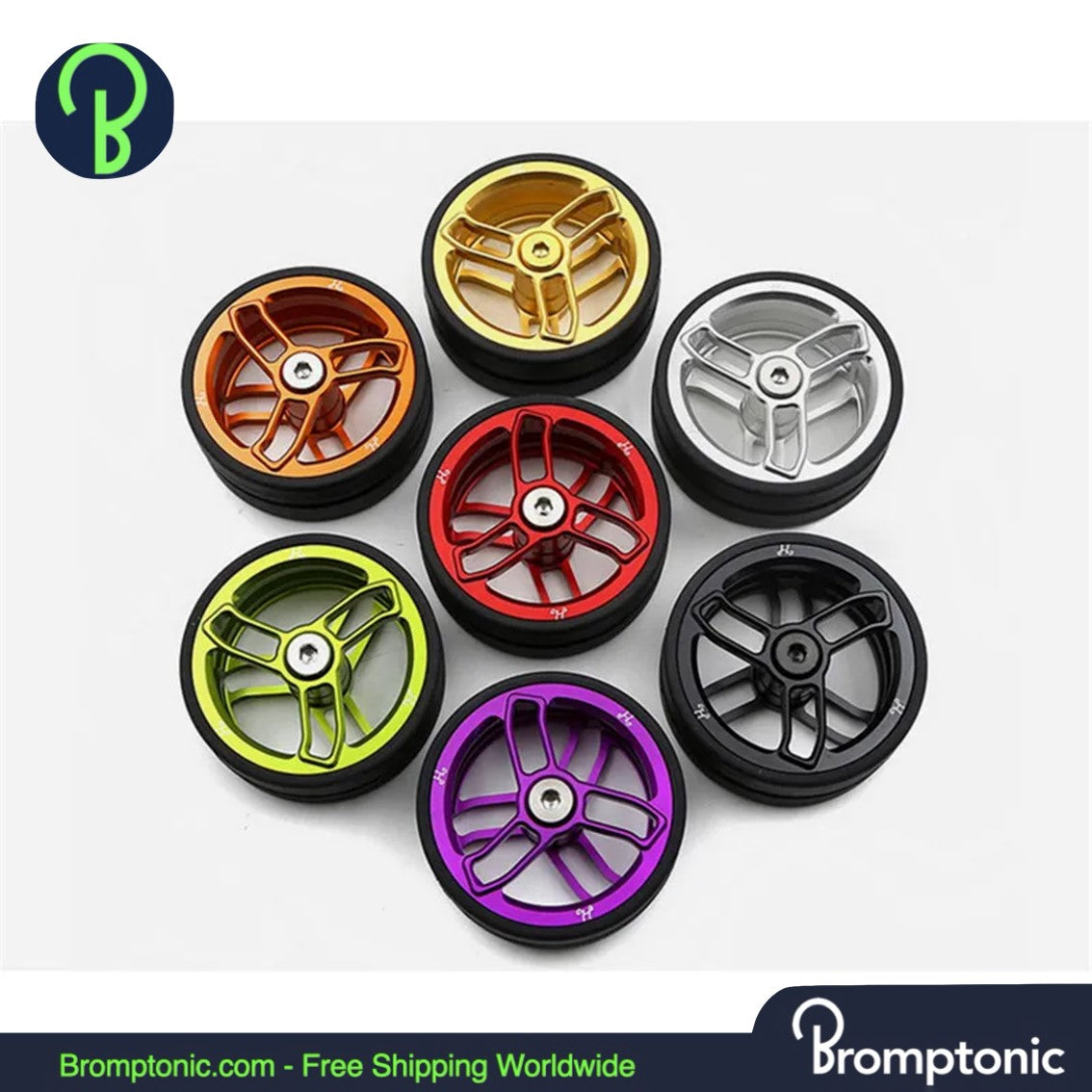 ブロンプトンbrompton イージーホイールH&H 61mm BROMPTON ブロンプトン イージーホイール H&H EazyWheel