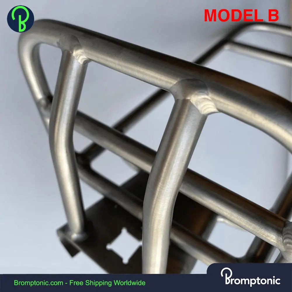 Brompton Bike Titanium Front Rack 240g Bromptonic