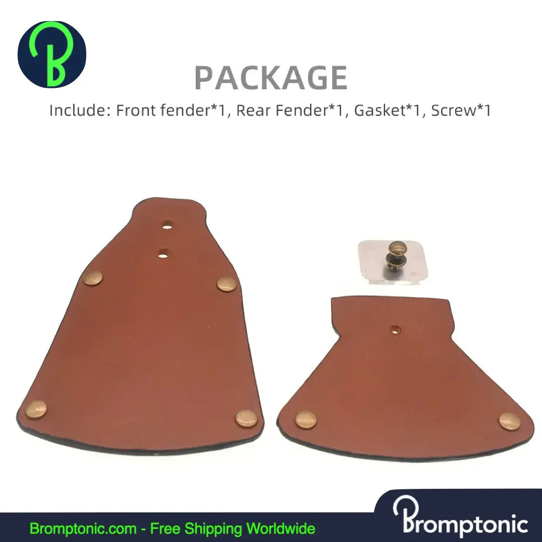 ブロンプトン・ハンドメイド・クラシック・レザー・フェンダー