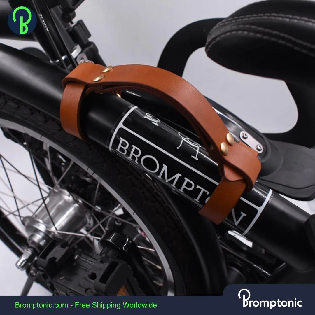 Brompton Leather Carry Handle – Genuine Cowhide Strap
