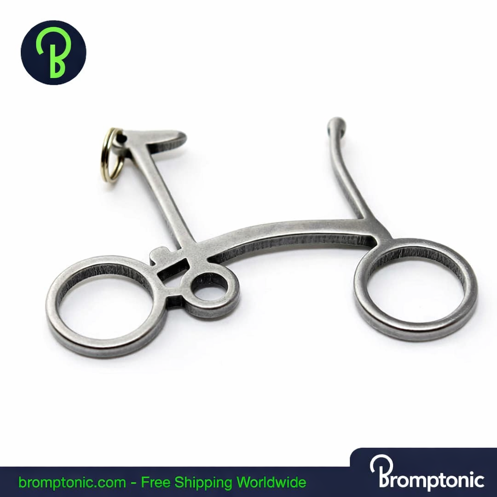 Brompton Key Chain, copper Opened, Bromptonic accessory