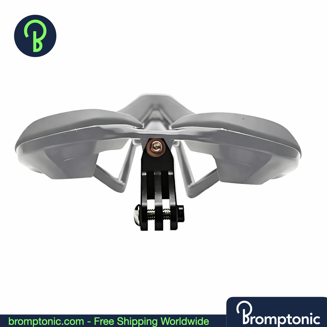 Brompton Saddle Mount Holder for Light or Camera, Mount RCT715 Hold, Bromptonic accessory