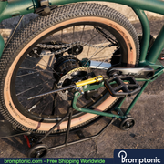 Brompton G Line 20-Inch Bicycle Side Kickstand, apple green, Bromptonic accessory