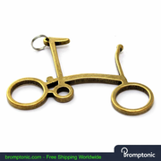 Brompton Key Chain, copper Folded, Bromptonic accessory