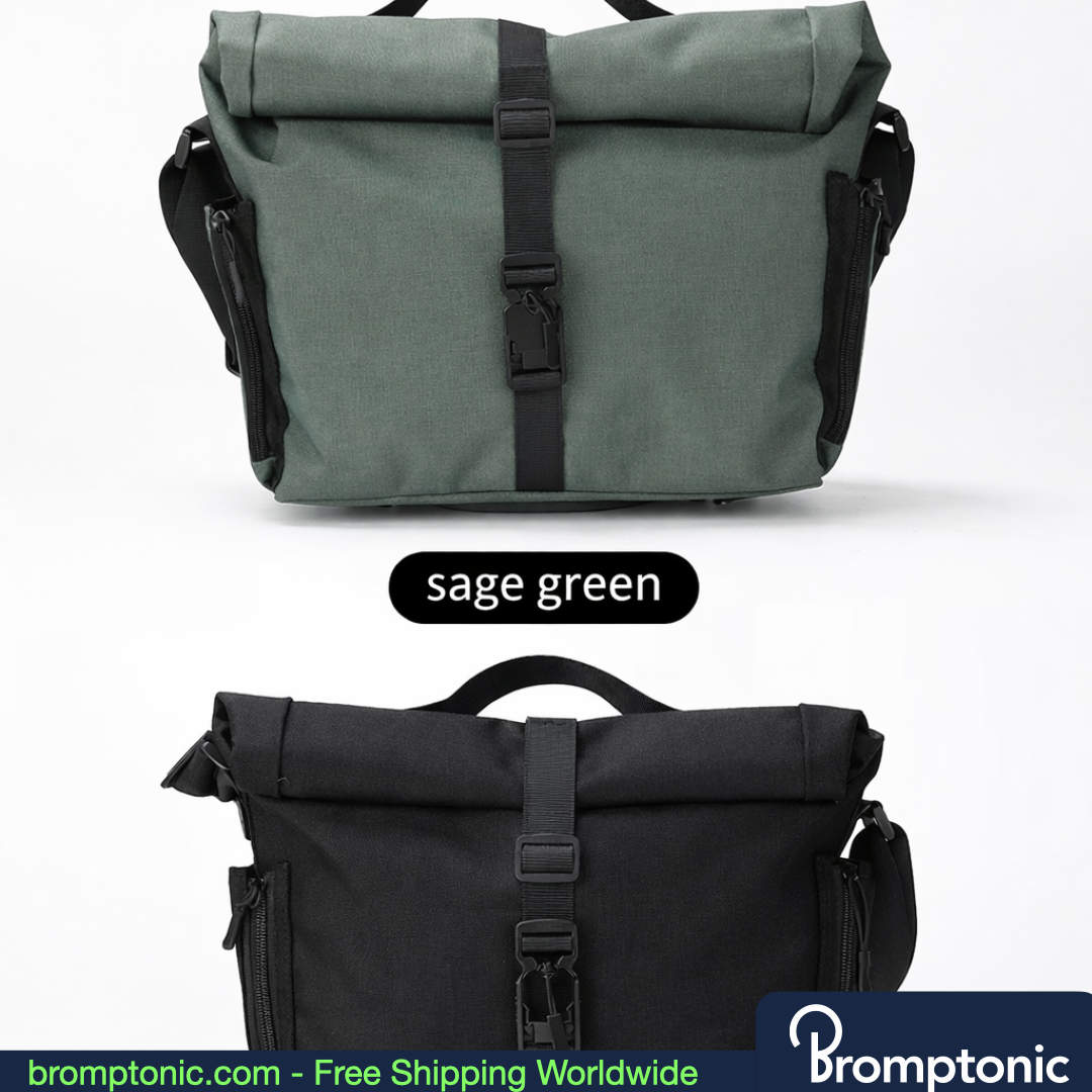 Brompton 7–10L Roll-Top Handlebar Storage Bag, view 16, Bromptonic accessory