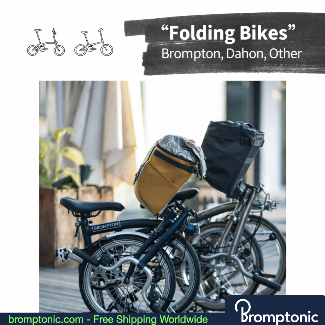 Brompton Foldable Handlebar Shopping Bag 17L/24L, view 11, Bromptonic accessory