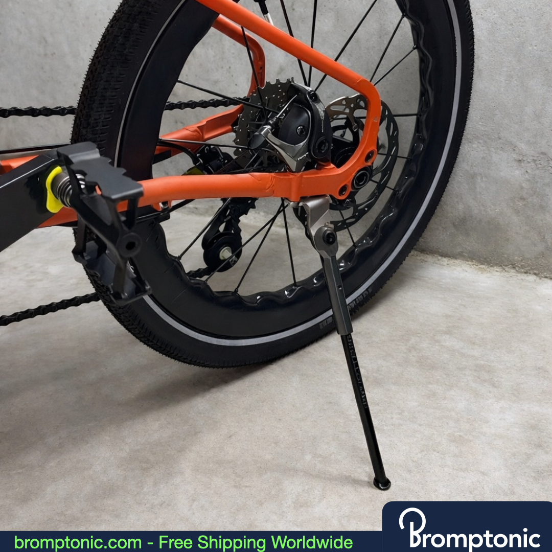 Brompton G-Line 20-Inch Titanium Bicycle Kickstand, view 6, Bromptonic accessory