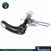 Brompton G-Line Seat Tube Clamp, Silver Blue, Bromptonic accessory