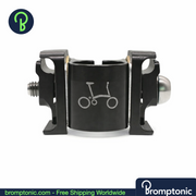 Brompton Seatpost Saddle Clamp for Folding Bikes, Black, Bromptonic accessory