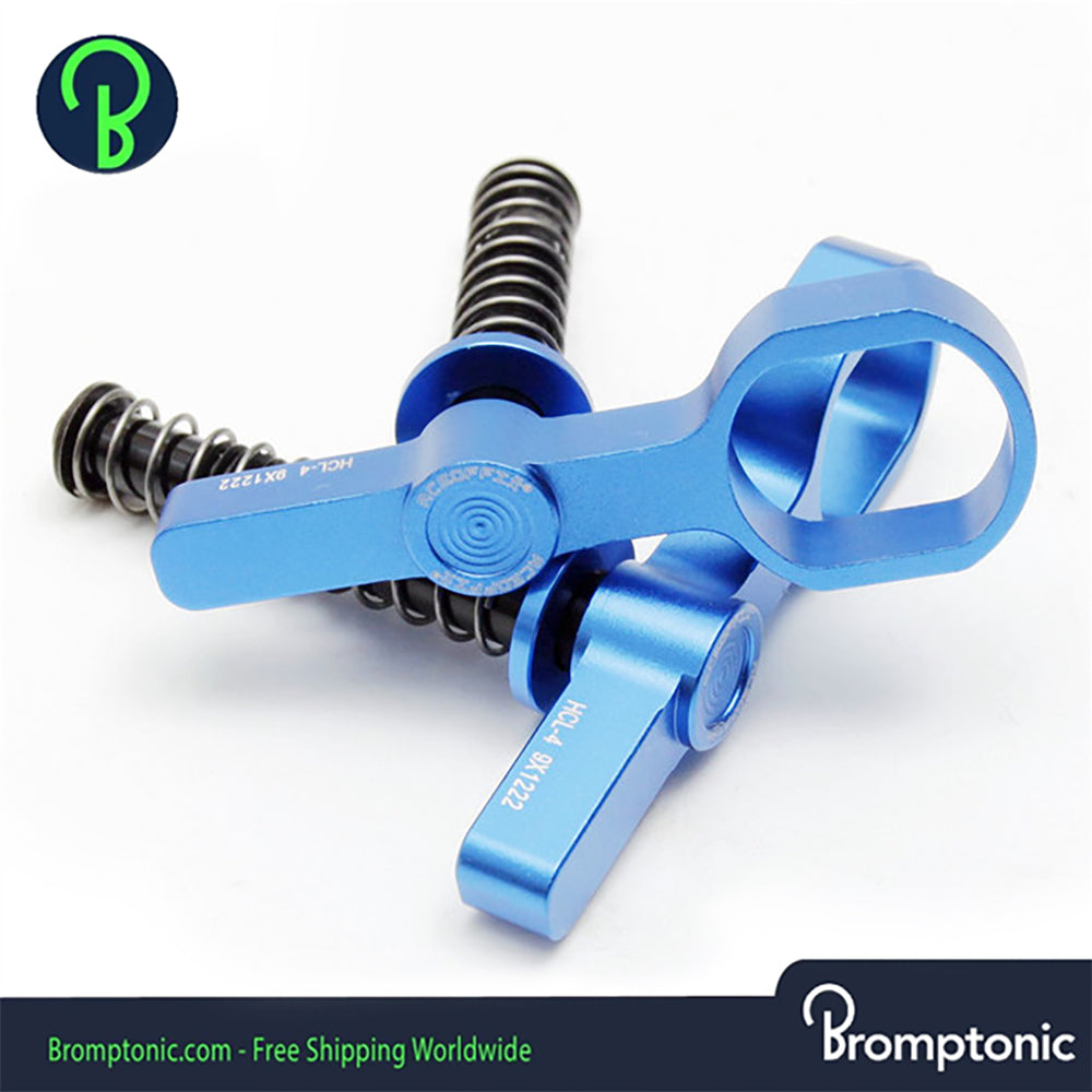 ブロンプトン自転車用ヒンジクランプレバー