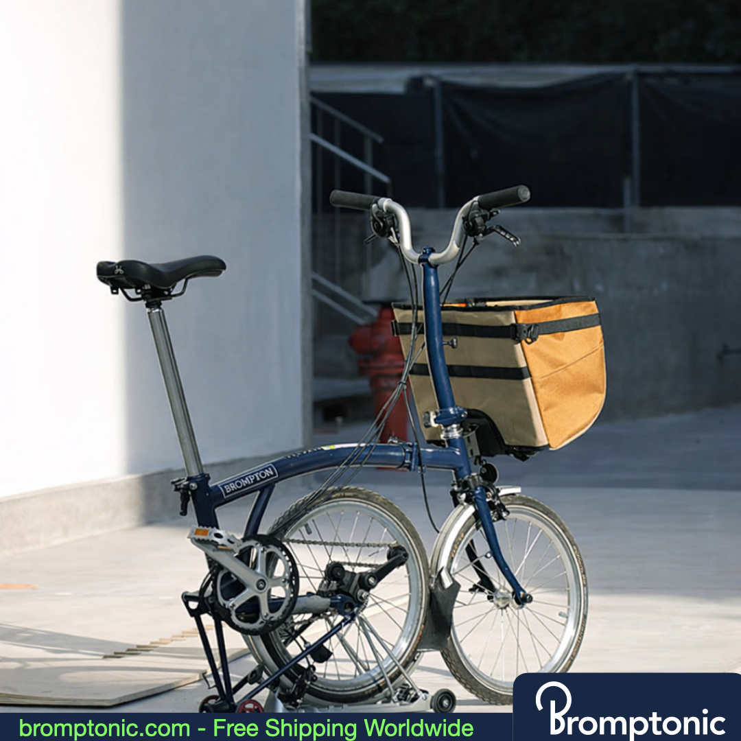 Brompton Foldable Handlebar Shopping Bag 17L/24L, view 18, Bromptonic accessory