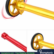 Brompton Rear Rack Easy-Wheel Extension Bar, view 17, Bromptonic accessory