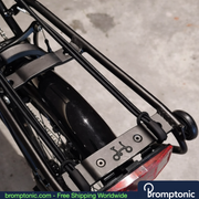 Brompton Rear Rack Elastic Tie Ropes for Luggage, view 6, Bromptonic accessory