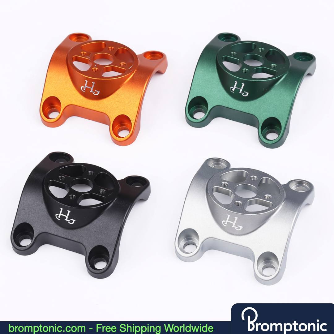 Brompton G-Line Bicycle Computer and Light Mount, Orange for G-line, Bromptonic accessory