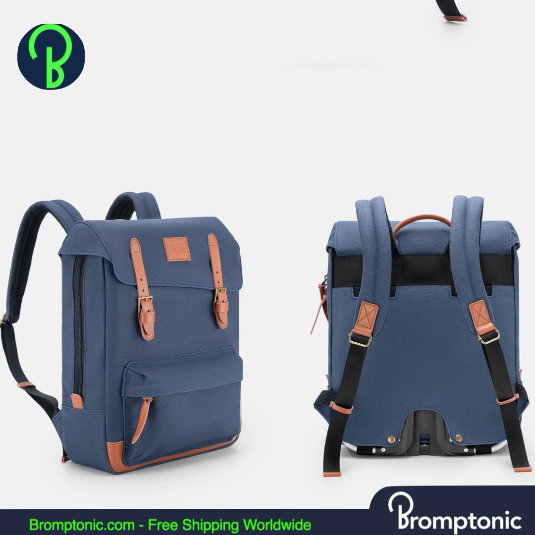 ブロンプトン折りたたみ自転車用バックパック8.3L-レトロな多機能