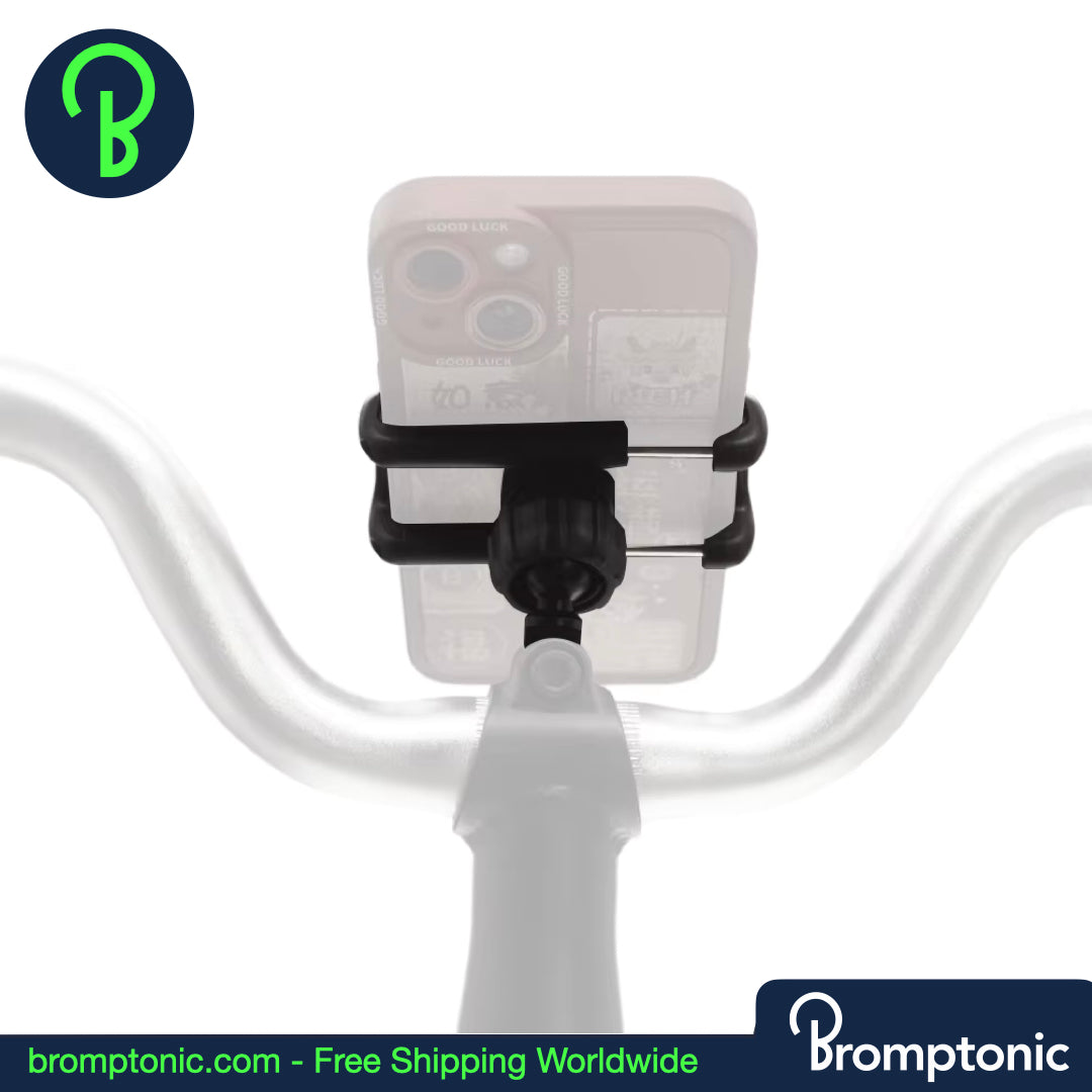 Porta telefono Brompton (linea A/C/P) - Supporto in lega ultraleggero da 30 g