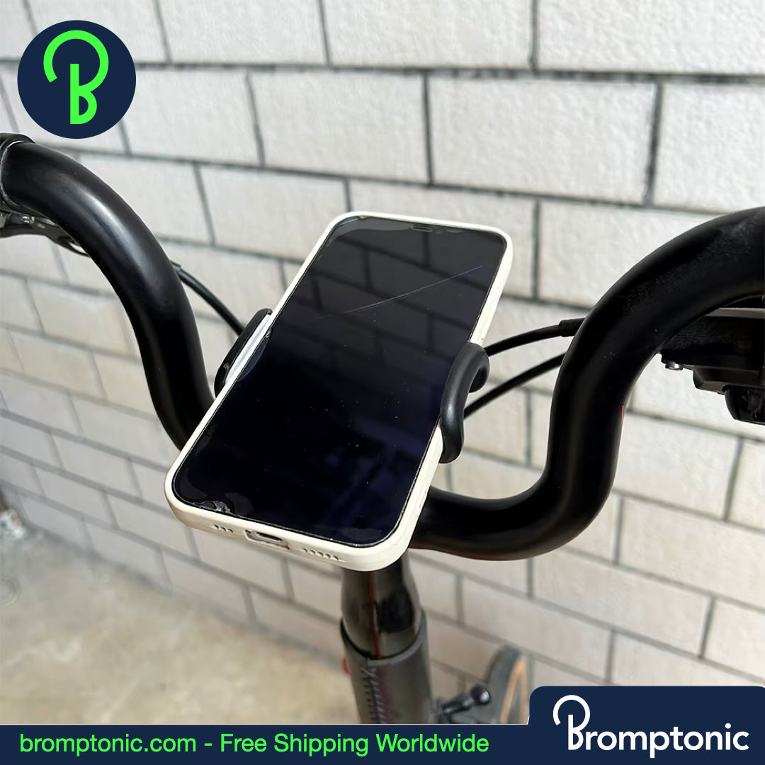Porta telefono Brompton (linea A/C/P) - Supporto in lega ultraleggero da 30 g