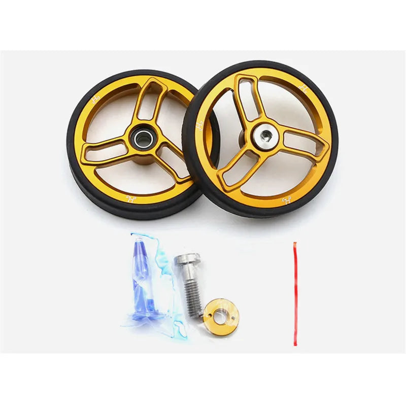 ブロンプトン イージーホイール オリジナル 60mm 軽量 72g - H&H ブロンプトン イージーホイール オリジナル 60mm 軽量 72g - H&H
