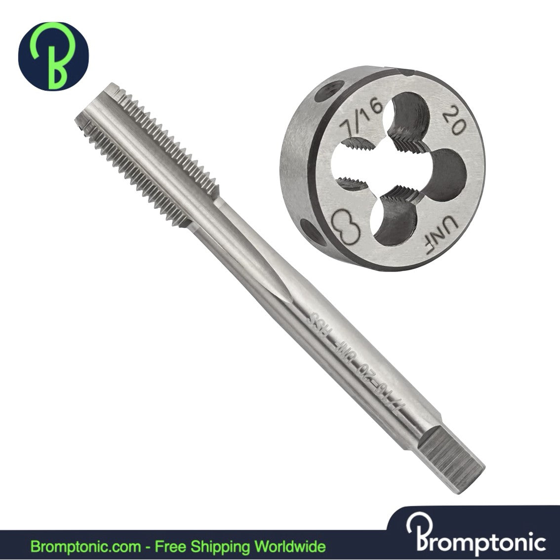 Set di maschi e filiere di ricambio per cerniere Brompton UNF 7/16" -20