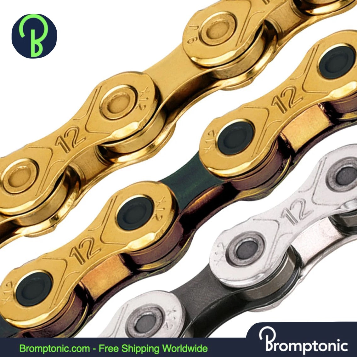 Brompton KMC Chain for 8–12 Speed Drivetrains