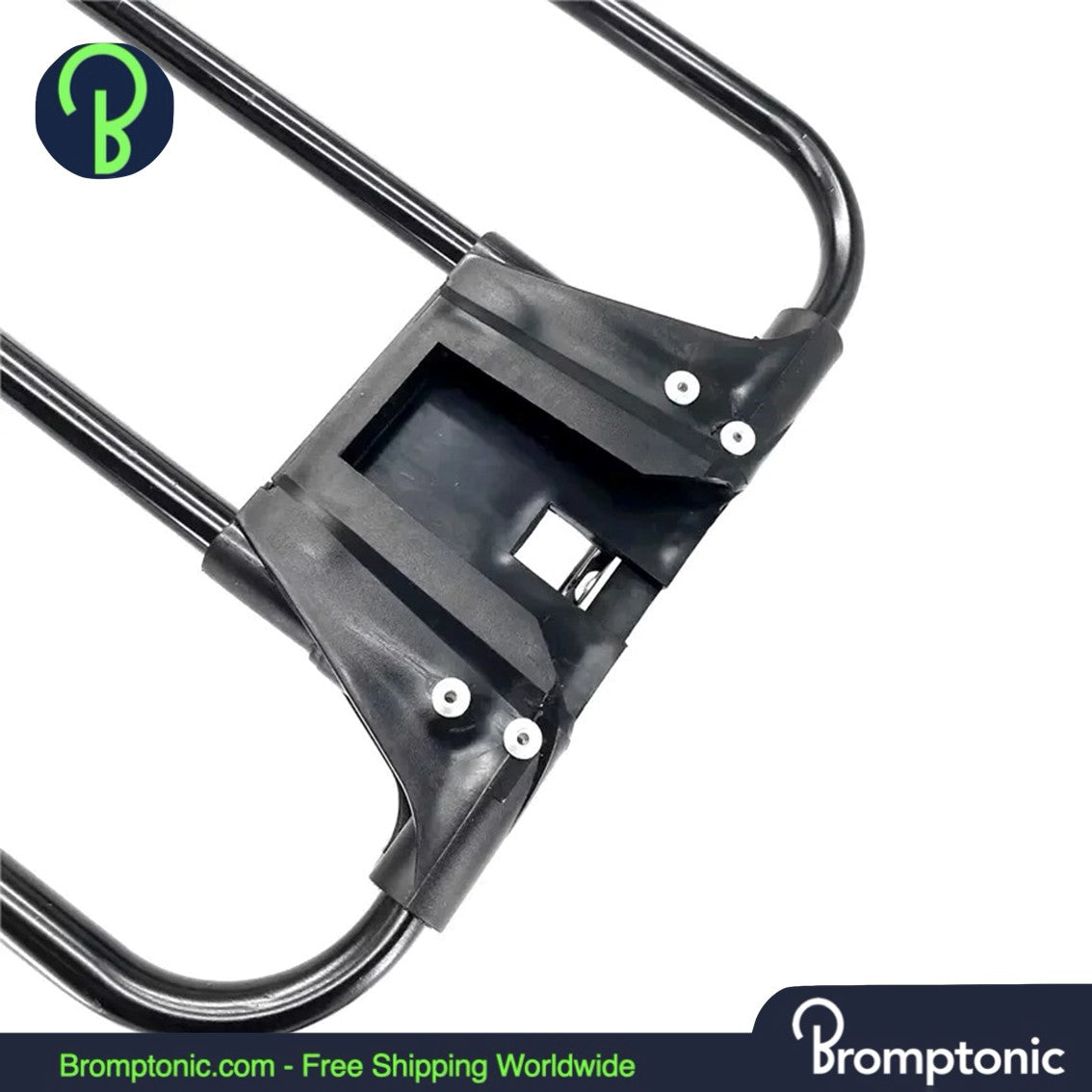 Brompton Aluminum Front Carrier Frame with Straps for Bag