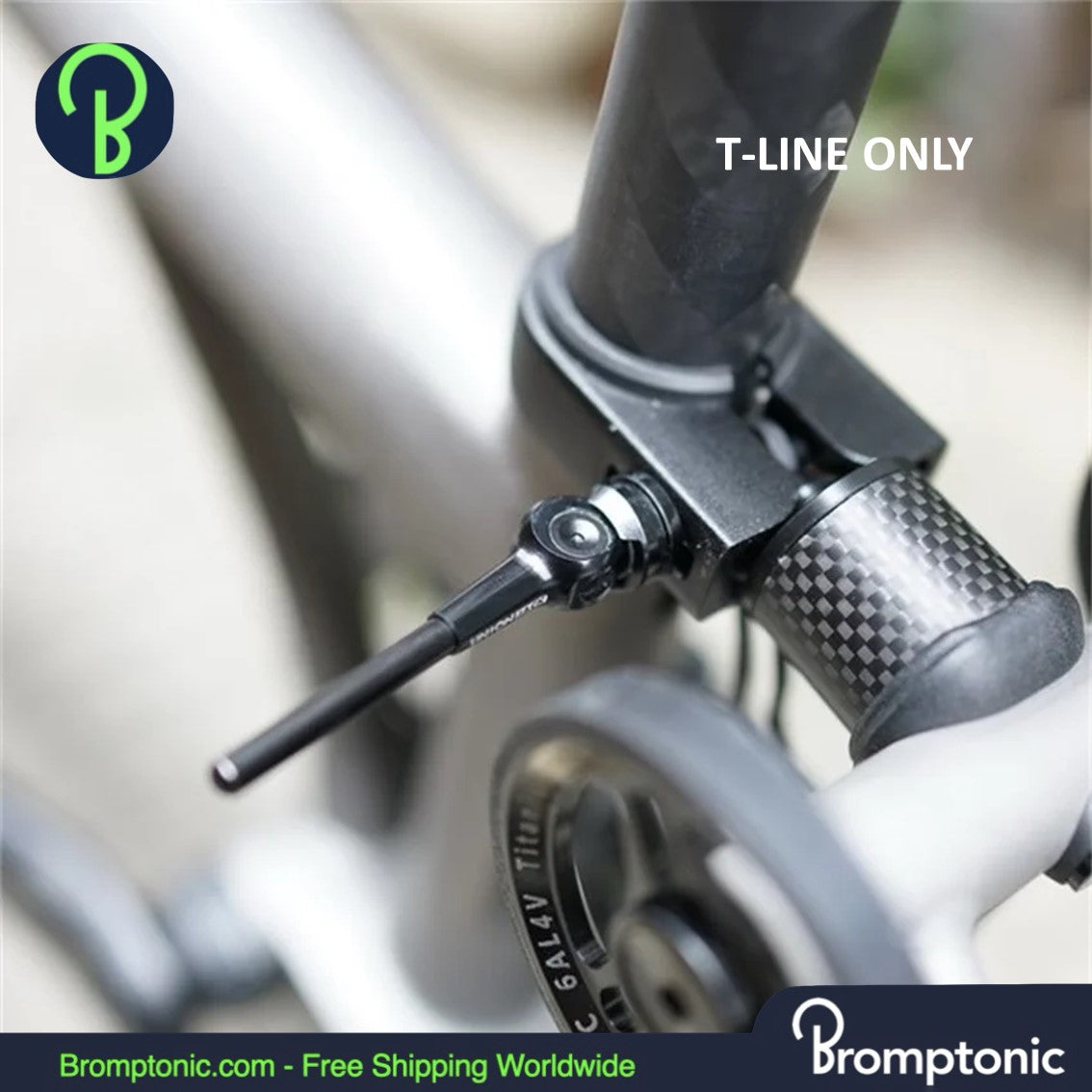 brompton titan sattelstütze Titanium Sattelstützklemme für T-Line Thule Gepäcktasche CX1 – Vollfingerhandschuhe Colour:Green