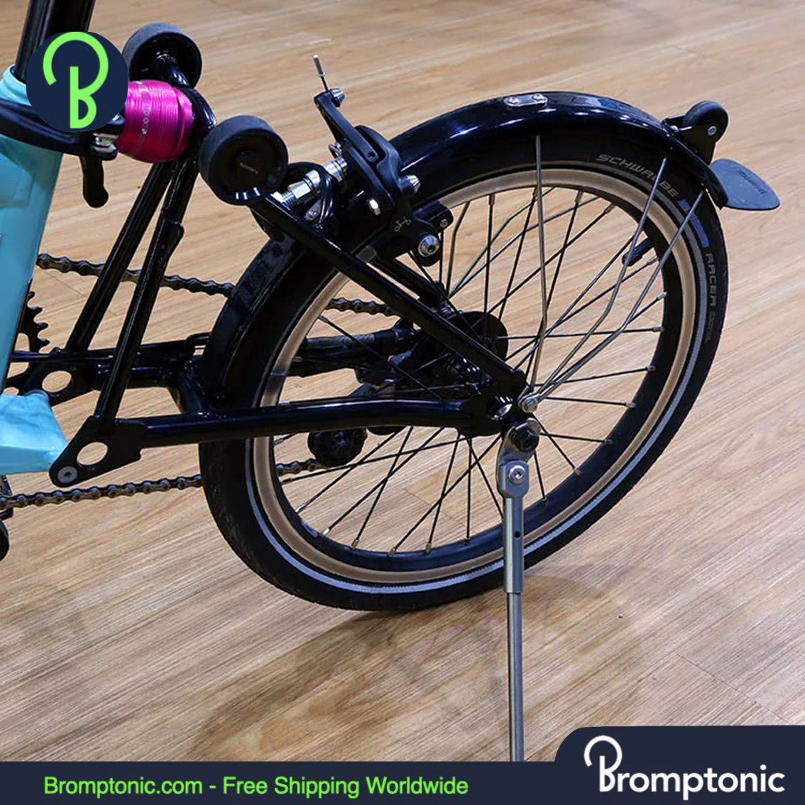 fahrradständer auf englisch Brompton Titanium Kickstand Fahrrad Kickstand