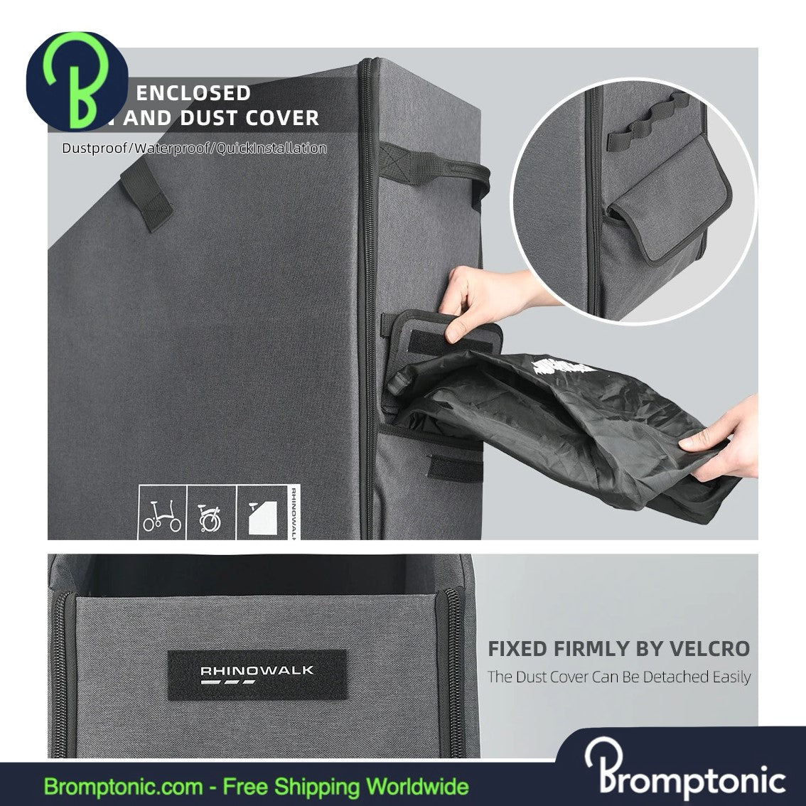 【新品未使用】ブロンプトン　収納ボックス(ピッタリ) Folding Bike Storage Case for BROMPTON | WADACY