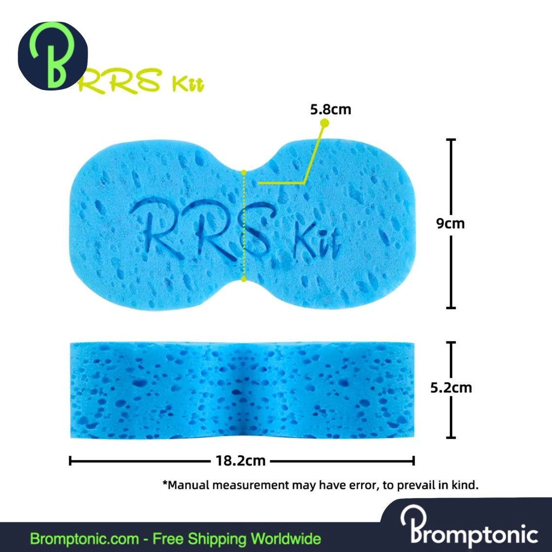 Brompton Cleaning Sponge Thickened Honeycomb Design