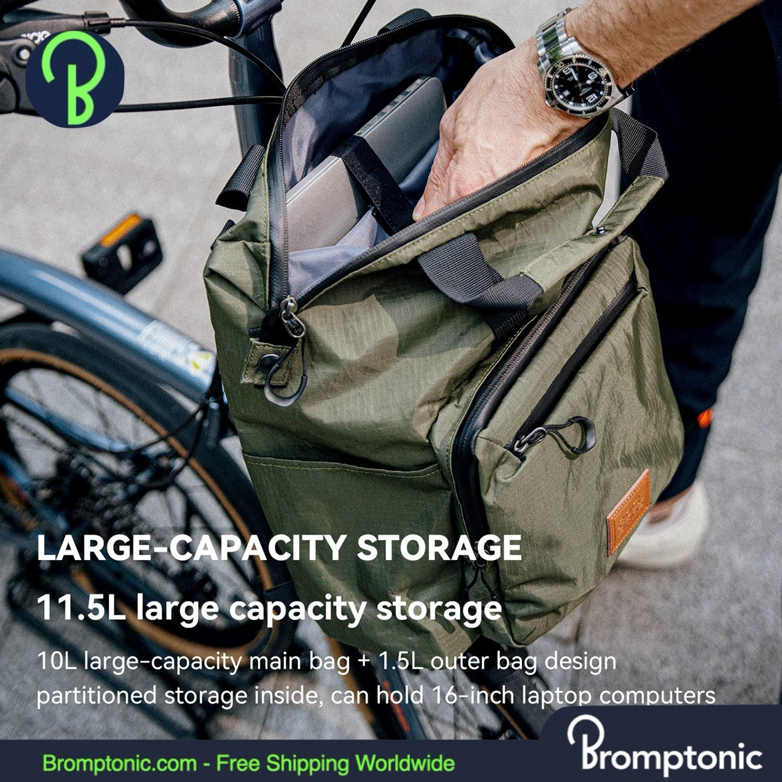 BROMPTON 折りたたみ自転車用　バッグ BROMPTON 折りたたみ自転車用バッグ