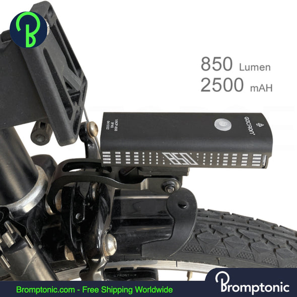 Brompton batterijverlichting vooraan