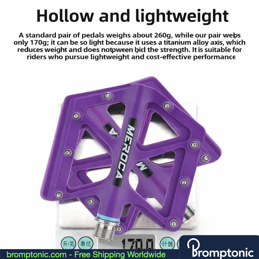 Brompton Ultralight Folding Bike Platform Pedals, view 9, Bromptonic accessory