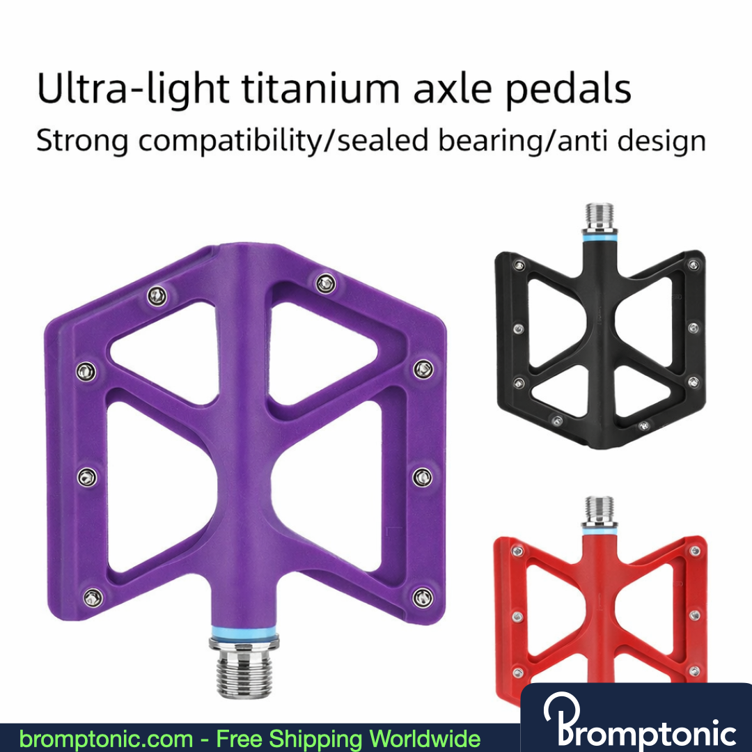Brompton Ultralight Folding Bike Platform Pedals, view 7, Bromptonic accessory