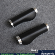 Brompton 128mm Leather Handlebar Grips, view 13, Bromptonic accessory