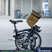 Brompton Foldable Handlebar Shopping Bag 17L/24L, view 25, Bromptonic accessory