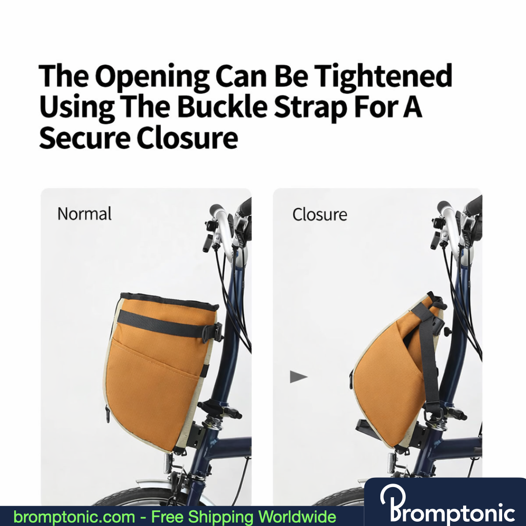 Brompton Foldable Handlebar Shopping Bag 17L/24L, view 17, Bromptonic accessory