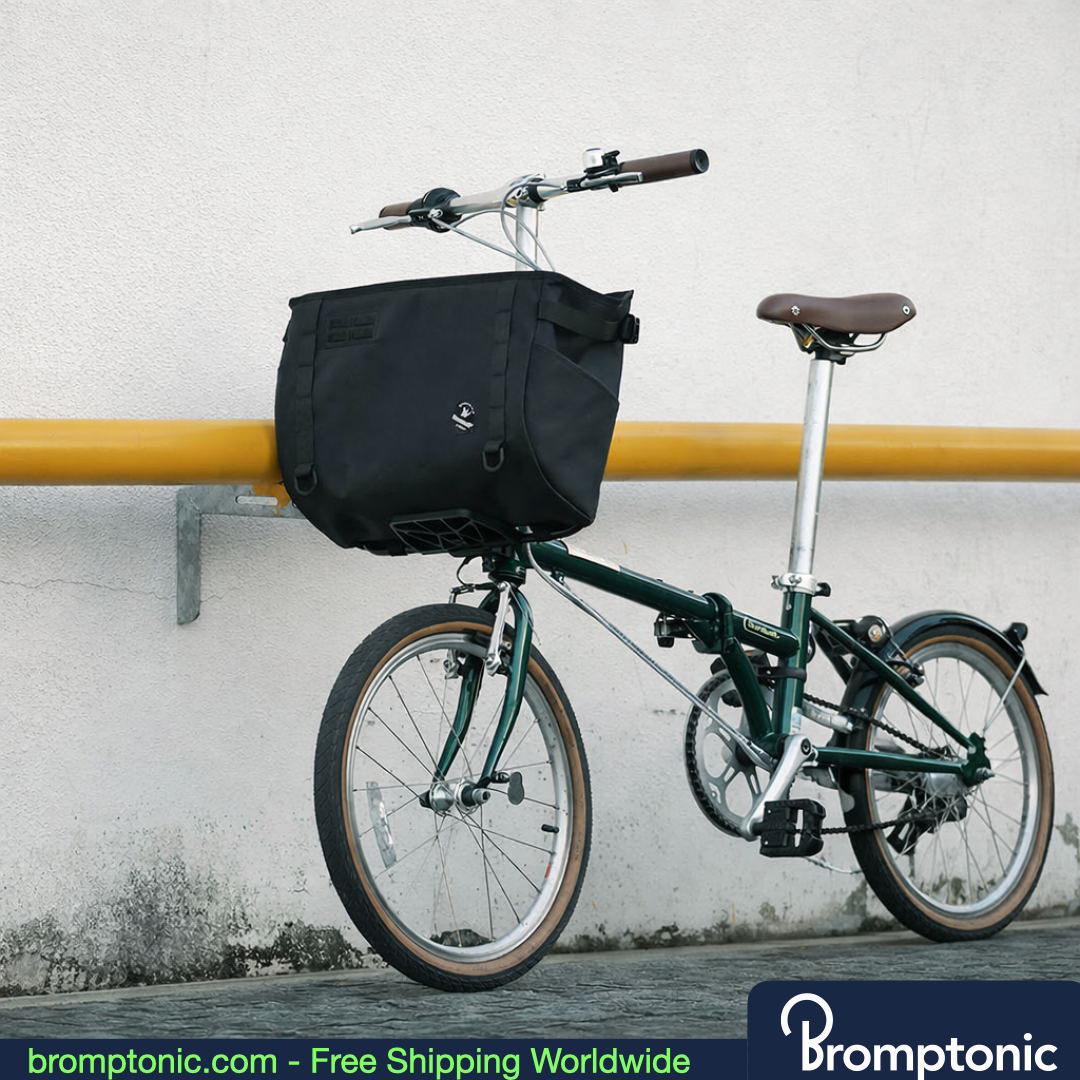 Brompton Foldable Handlebar Shopping Bag 17L/24L, view 23, Bromptonic accessory