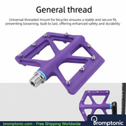 Brompton Ultralight Folding Bike Platform Pedals, view 12, Bromptonic accessory