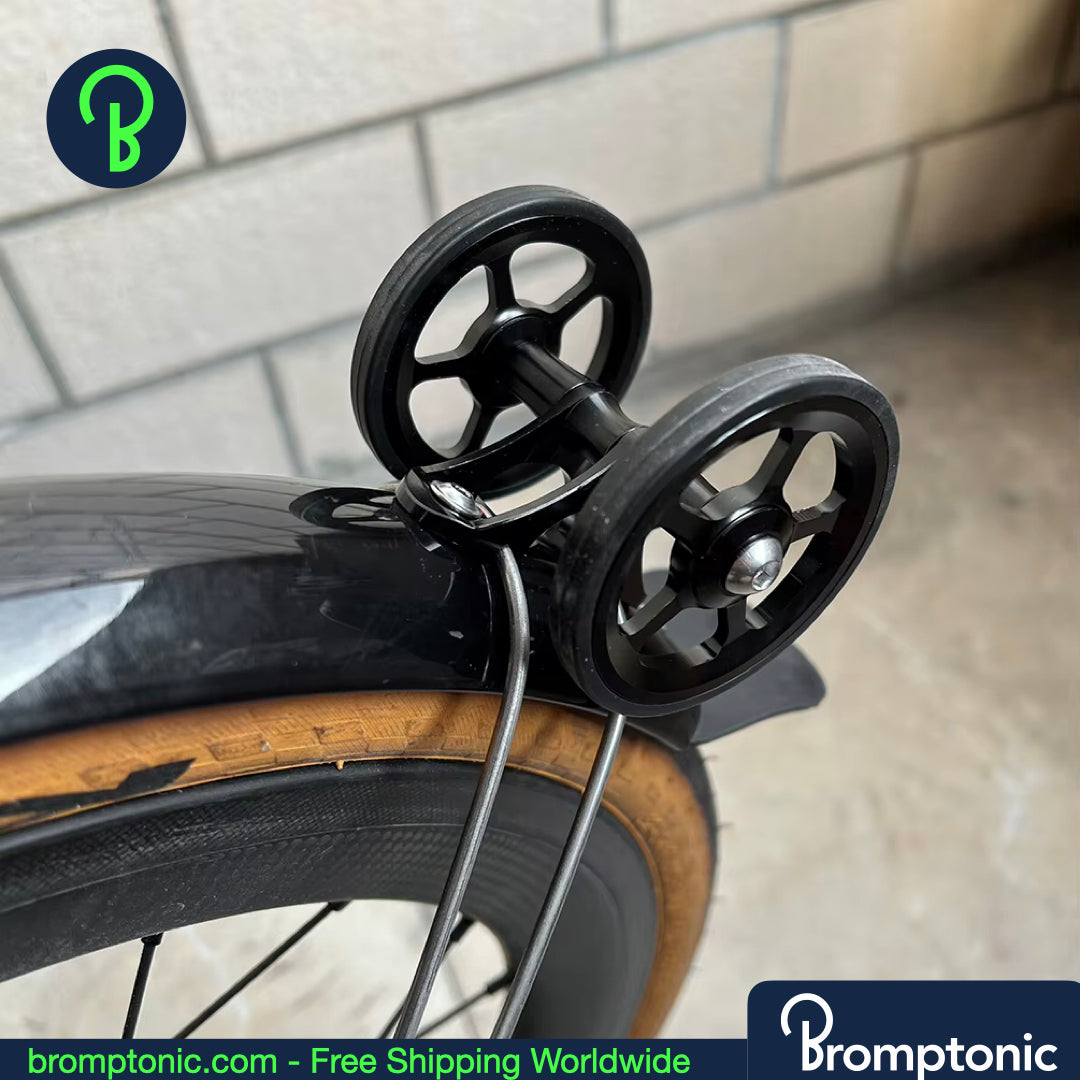 Wheel P Brompton Mudguard Easywheel Double Wheel P Line T Line – CNC Aluminium 60mm