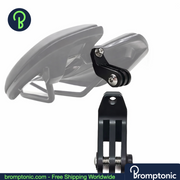 Brompton Saddle Mount Holder for Light or Camera, Mount Xlite 200 Base, Bromptonic accessory