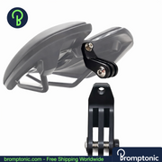 Brompton Saddle Mount Holder for Light or Camera, Mount CATEYE Base, Bromptonic accessory