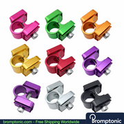 Brompton Seatpost Saddle Clamp for Folding Bikes, Purple, Bromptonic accessory