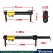 Brompton Wheel Extender - A, C Line, view 8, Bromptonic accessory