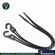 Brompton Rear Rack Elastic Tie Ropes for Luggage, view 7, Bromptonic accessory