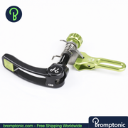Brompton G-Line Seat Tube Clamp, Silver Green, Bromptonic accessory