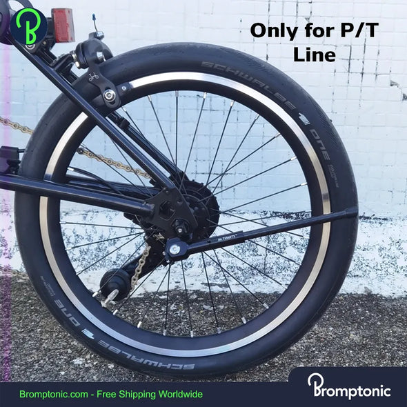 Brompton kickstand voor P Line - T Line