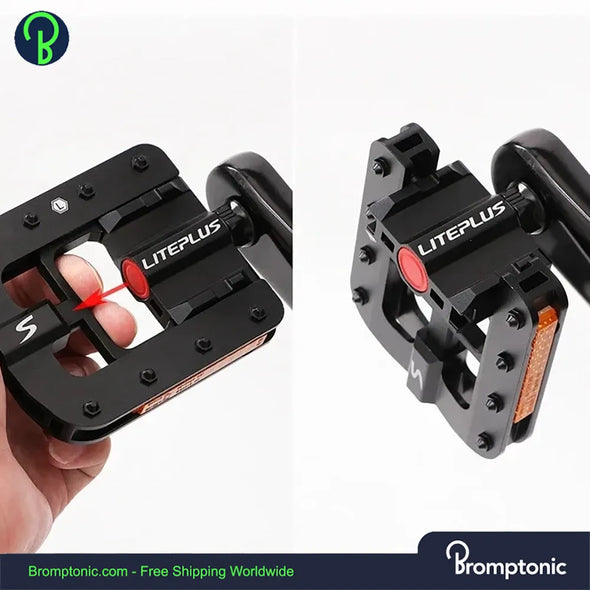 Bromptonic Ultralight Foldable Pedals