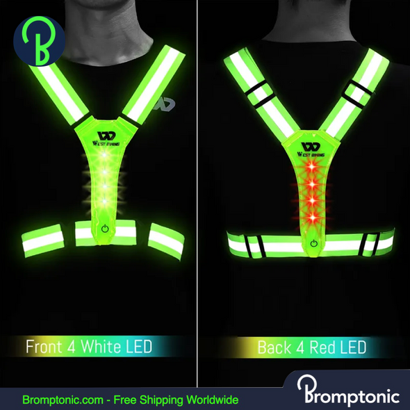 Brompton Light Reflective Strap Vest